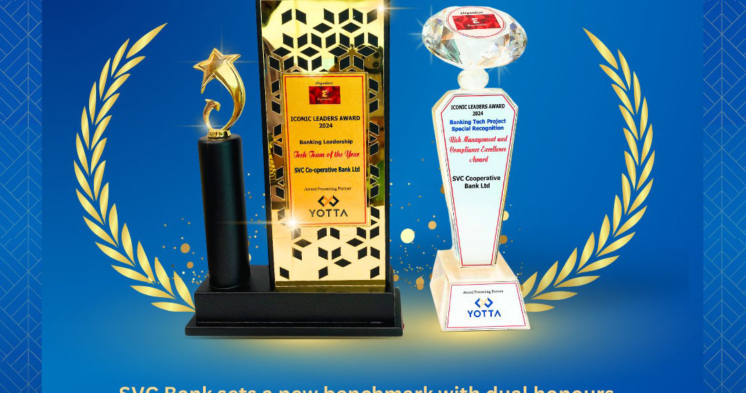 SVC Co-operative Bank bags two prestigious awards