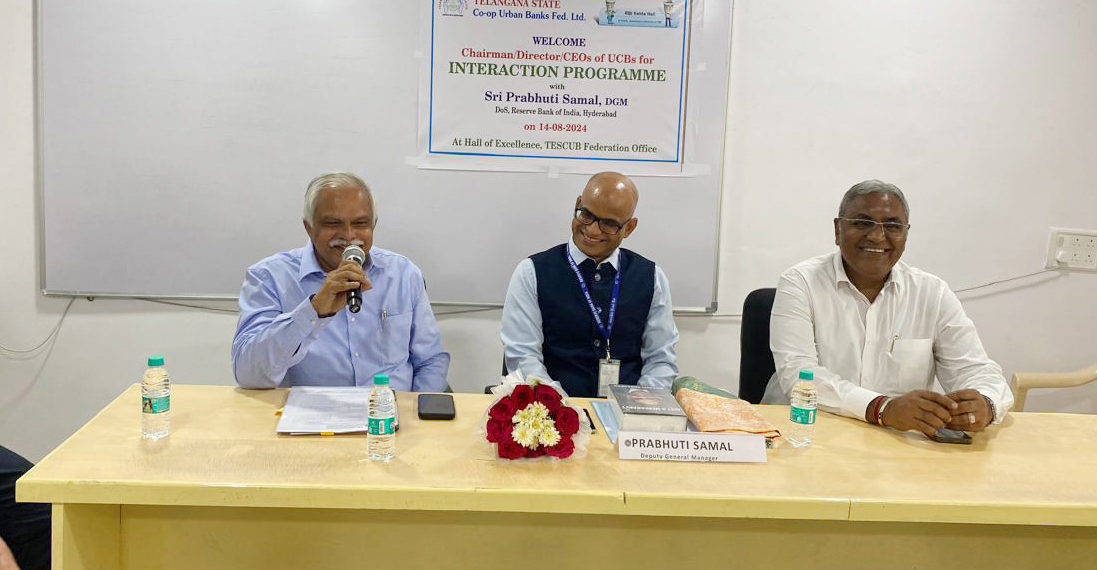 Telangana UCB Fed organizes fruitful interaction with RBI official