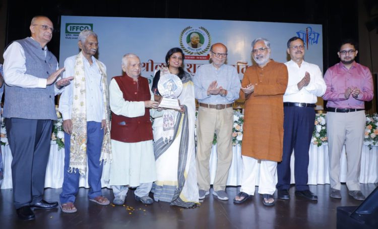 IFFCO Srilal Shukla Award conferred on Jaiswal and Yadav in Delhi