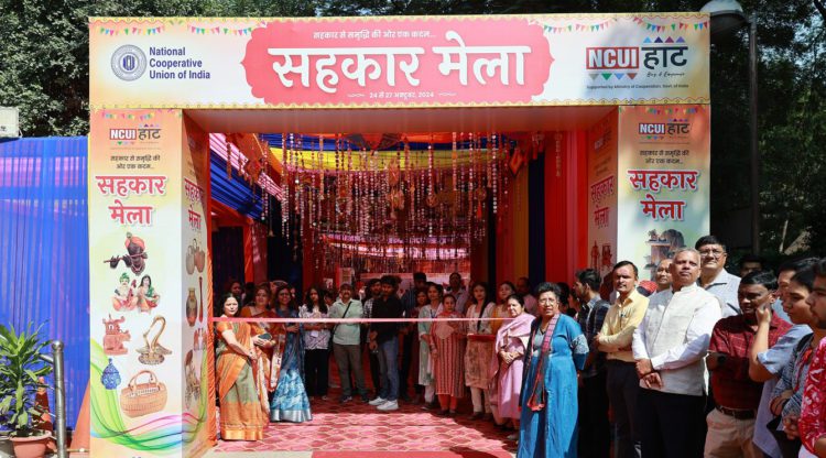NCUI: Sanghani inaugurates Sahakar Mela; showcases co-op products