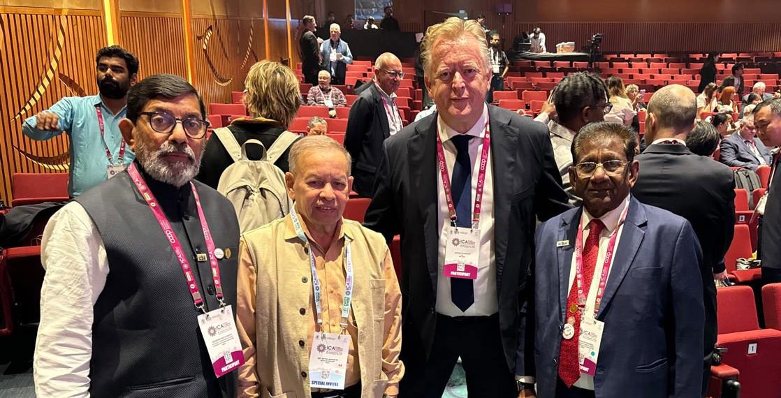 Marathe Attends ICA’s AGM as Observer