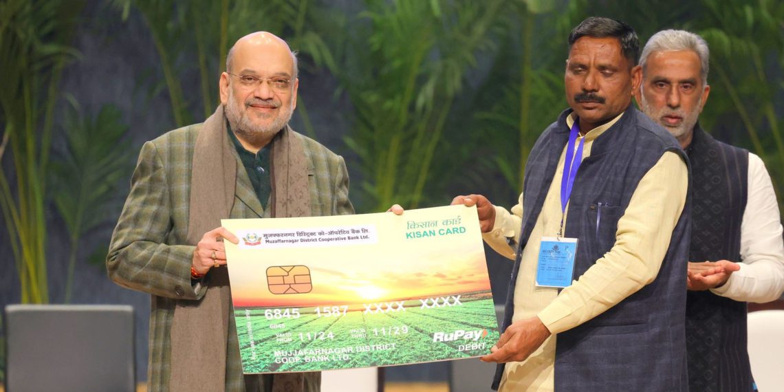 Shah rolls out RuPay Kisan Cards for farmers