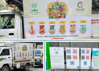 NAFED vans make a presence at Mahakumbh 2025