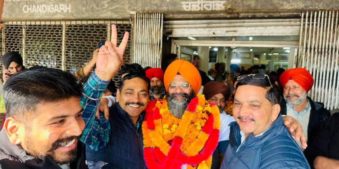 Sidhu elected Chairman of Chandigarh Co-op Bank