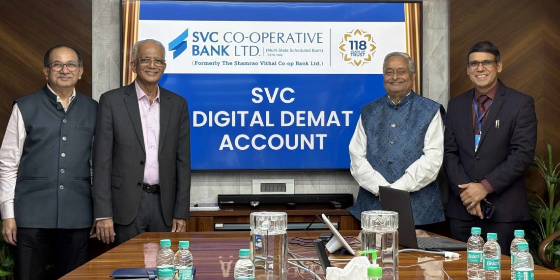 Big leap: SVC Bank unveils Aadhaar-based Digital Demat Account Services