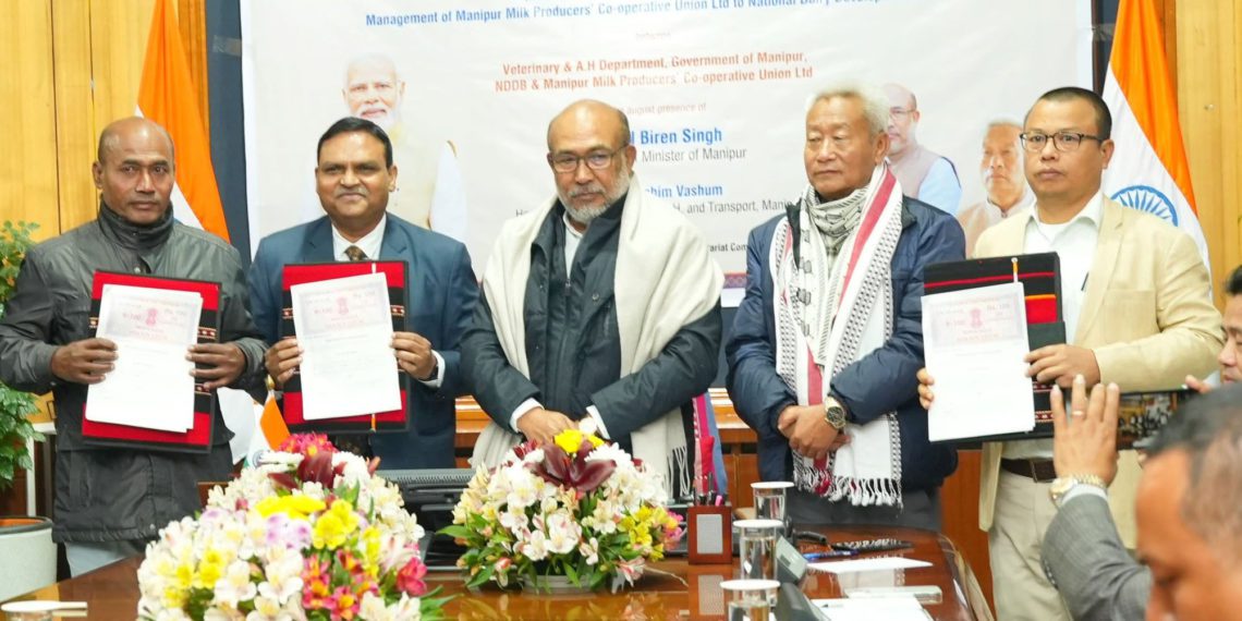 Manipur transfers dairy operations to NDDB