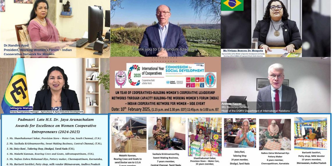 UN Side Event: Azad champions Women’s Co-ops on Global Stage