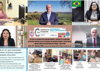 UN Side Event: Azad champions Women’s Co-ops on Global Stage