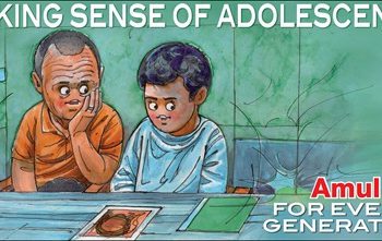 Amul’s creative doodle on Netflix’s Adolescence
