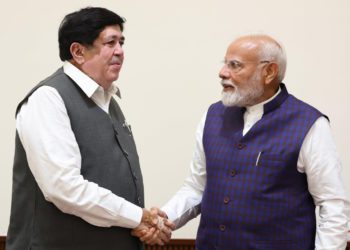 Sanghani briefs PM on IYC updates; highlights sectoral activities
