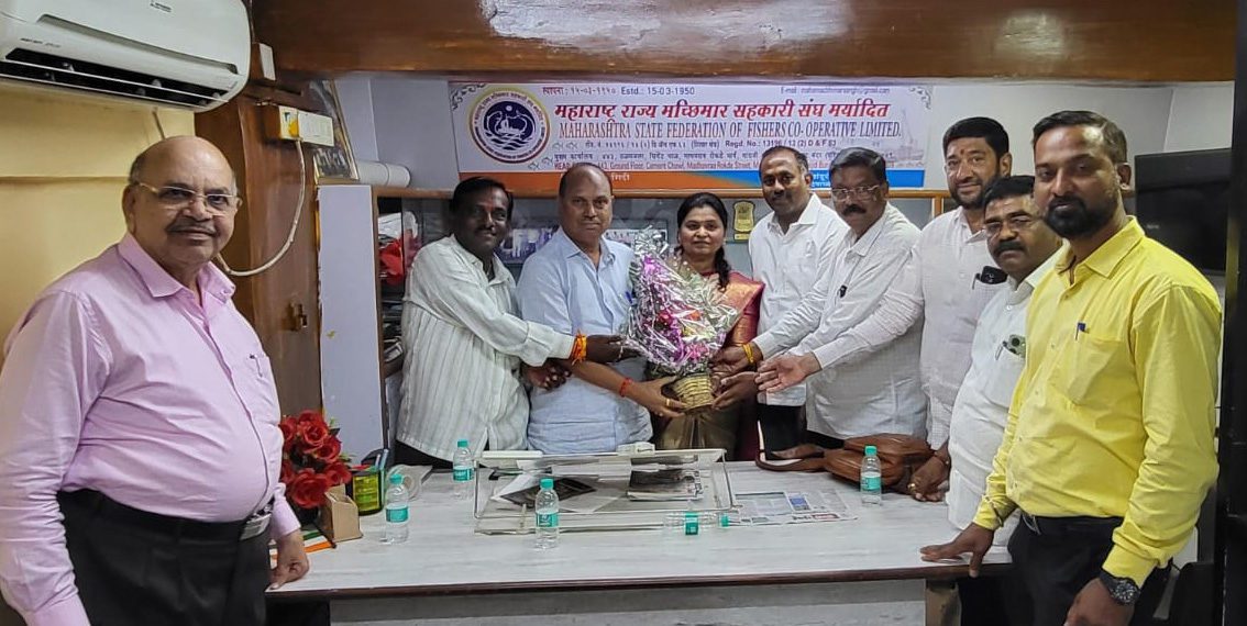 Meher elected Chairperson of Maha Fishermen’s Co-op Fed