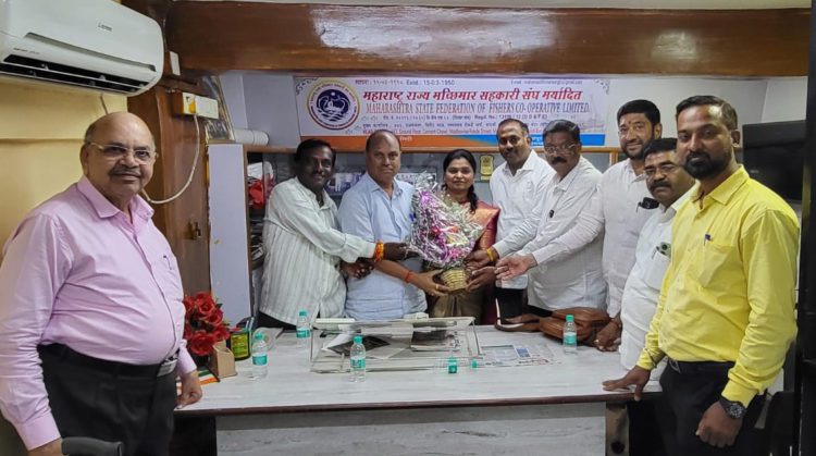 Meher elected Chairperson of Maha Fishermen’s Co-op Fed