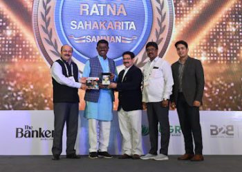 Sree Thyagaraja Co-op Bank’s Chairman wins Award