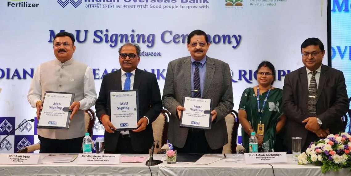 AMUL joins hands with IOB to boost Organic Farming