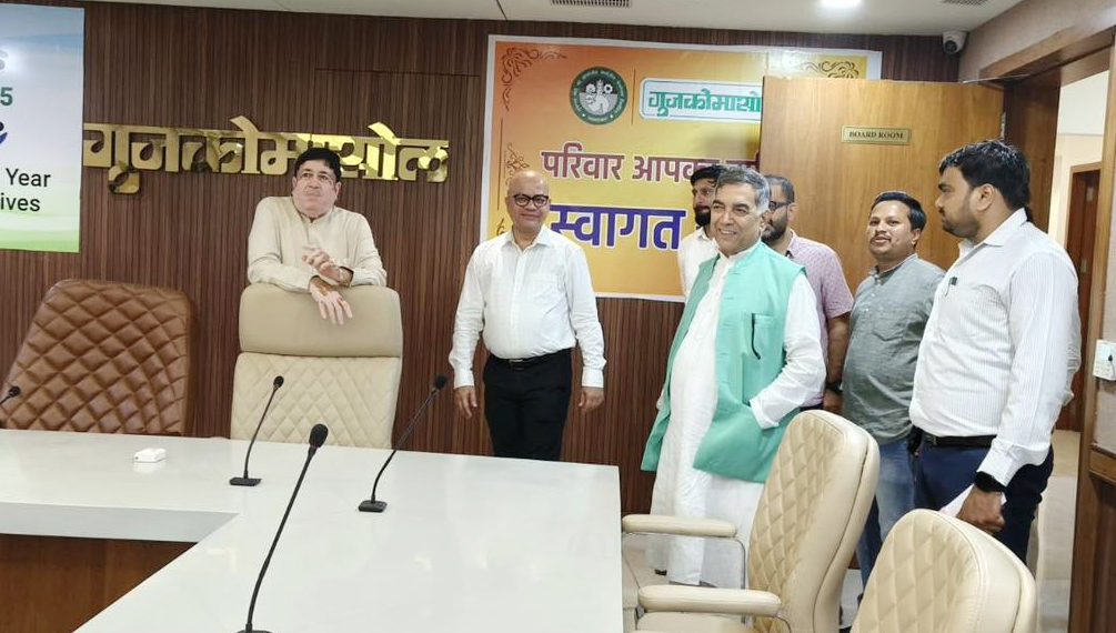 NACOF’s Ram Iqbal visits GUJCOMASOL Headquarters