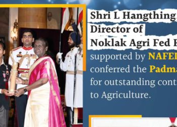 NAFED backed FPO Leader wins Padma Award