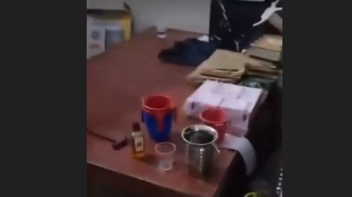 Viral Video shows Raebareli DCCB turning into a Bar