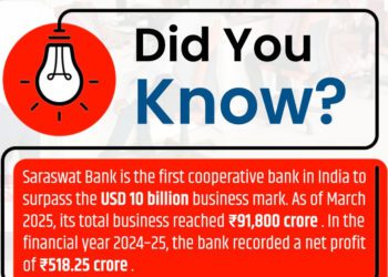 Ministry applauds Saraswat Bank’s achievements