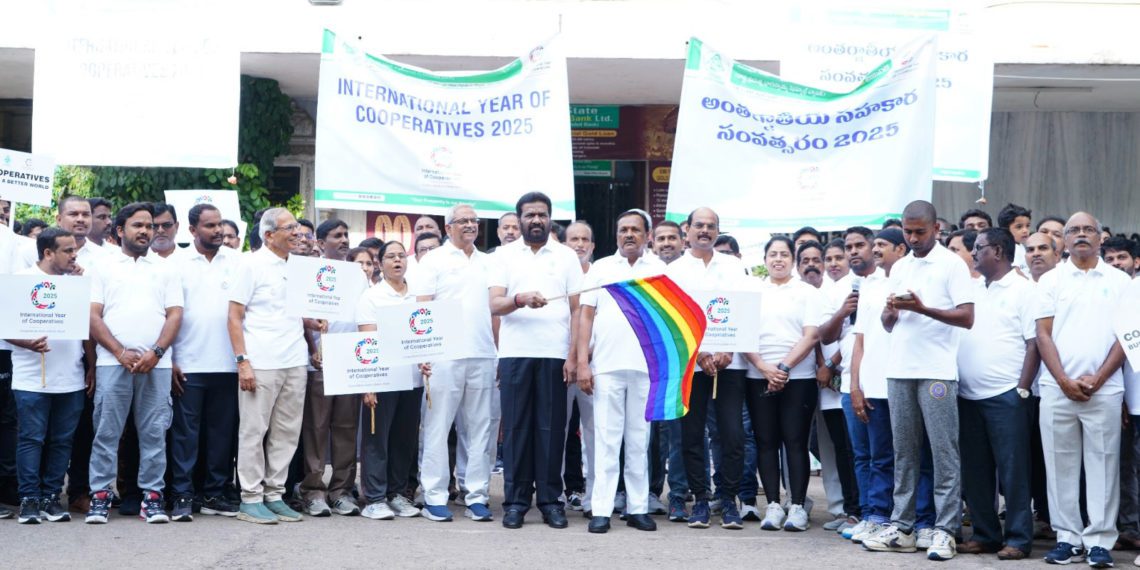 TSCAB organizes Walkathon to mark IYC
