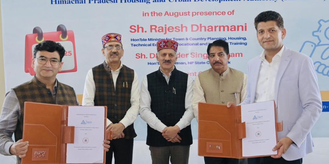 Upgrading Infrastructure: Himachal StCb signs MoU