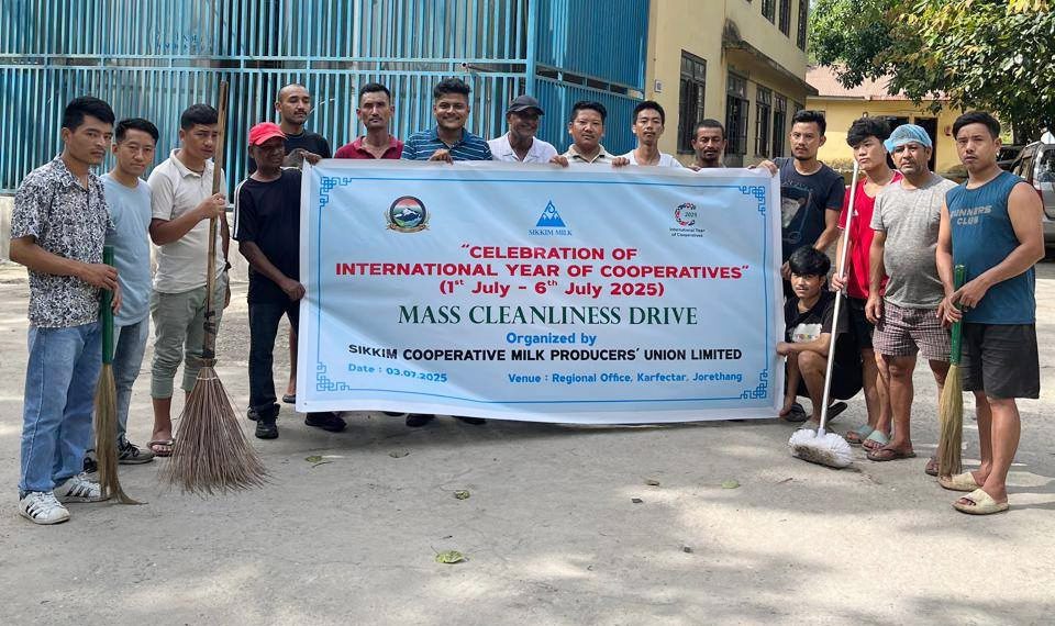 Sikkim Co-op Milk Union marks Coop Day celebrations