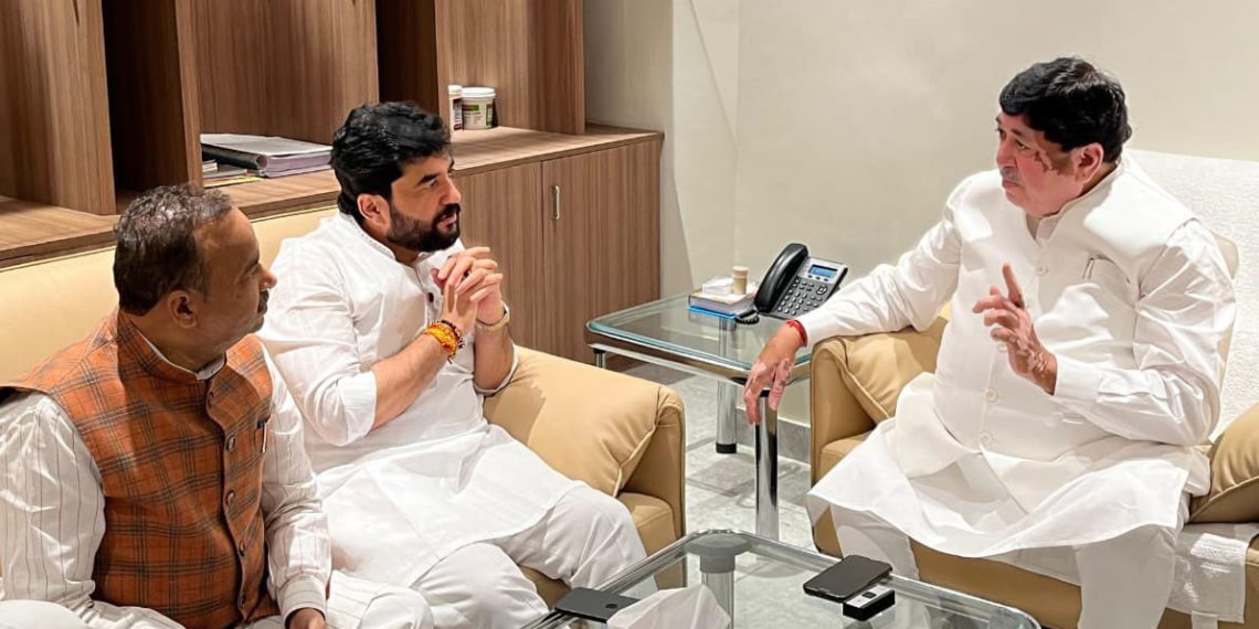 Sanghani engages Ministers on Co-op Issues