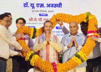 IFFCO Former MD Dr Awasthi felicitated at Lucknow