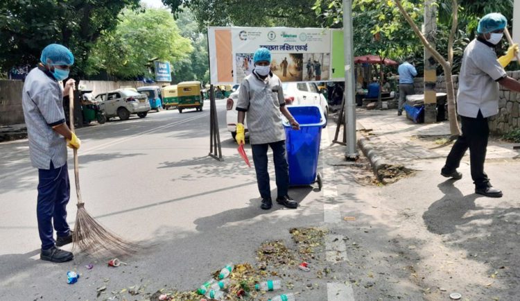 NCDC & LINAC join “Shramdaan – Ek Din, Ek Ghanta, Ek Saath”