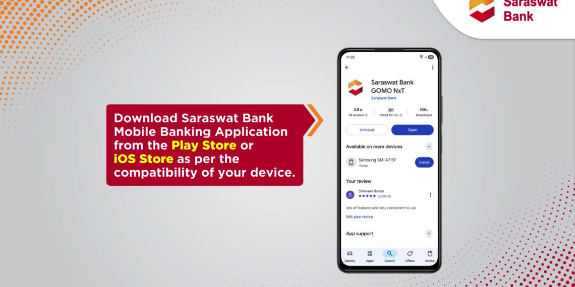 Saraswat Bank launches Next-Gen Internet & Mobile Banking App