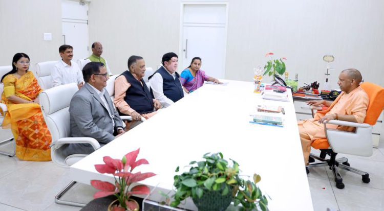 IFFCO: Sanghani meets Yogi, discusses Fertiliser and Innovation