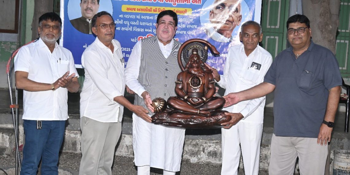 Sanghani applauded for landmark Leuva Patel Society initiative