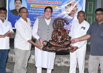 Sanghani applauded for landmark Leuva Patel Society initiative