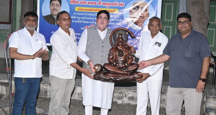 Sanghani applauded for landmark Leuva Patel Society initiative