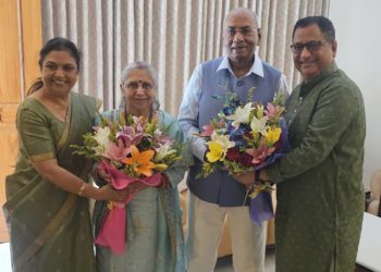 Awasthi comes calling on Patel on Gujarati NY