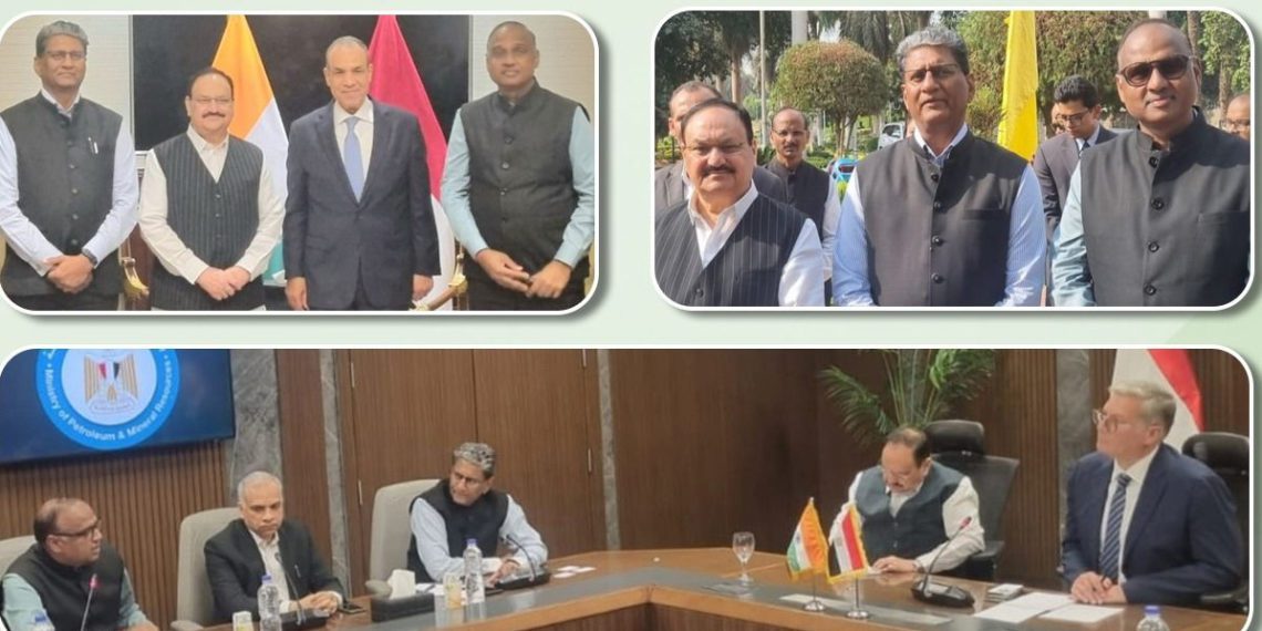 KRIBHCO MD attends Nadda led India-Egypt Talks