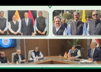 KRIBHCO MD attends Nadda led India-Egypt Talks