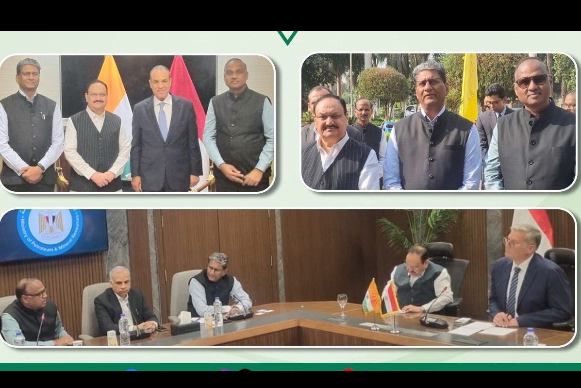 KRIBHCO MD attends Nadda led India-Egypt Talks