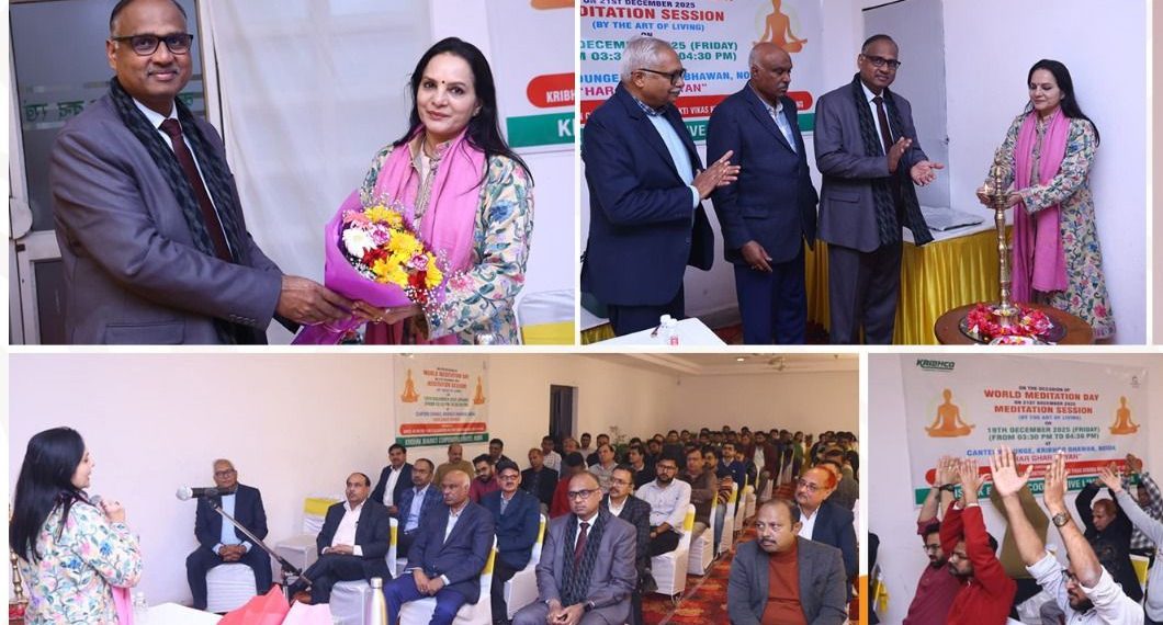 KRIBHCO Organises session on World Meditation Day