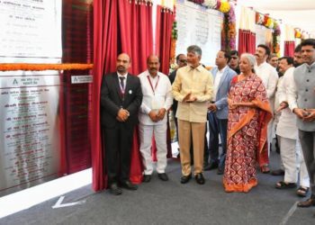 Sitharaman lays Foundation of APCOB’s new Head Office