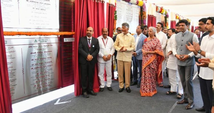 Sitharaman lays Foundation of APCOB’s new Head Office