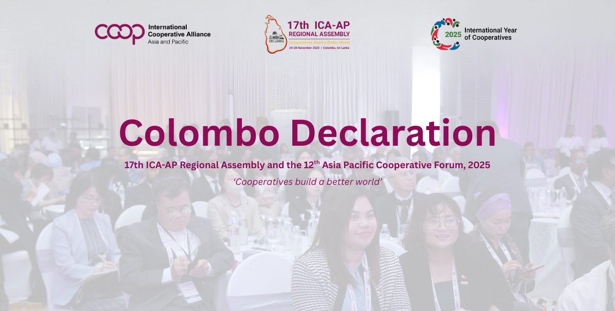 Colombo Declaration charts New Co-operative Roadmap for Asia Pacific