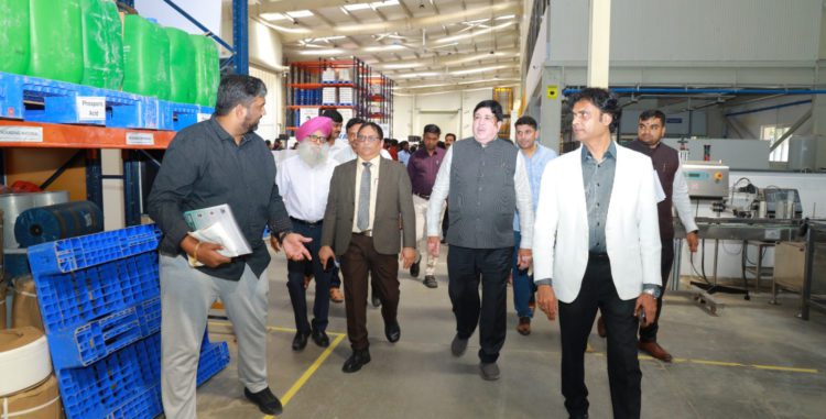 Sanghani reviews IFFCO–NanoVentions R&D in Coimbatore