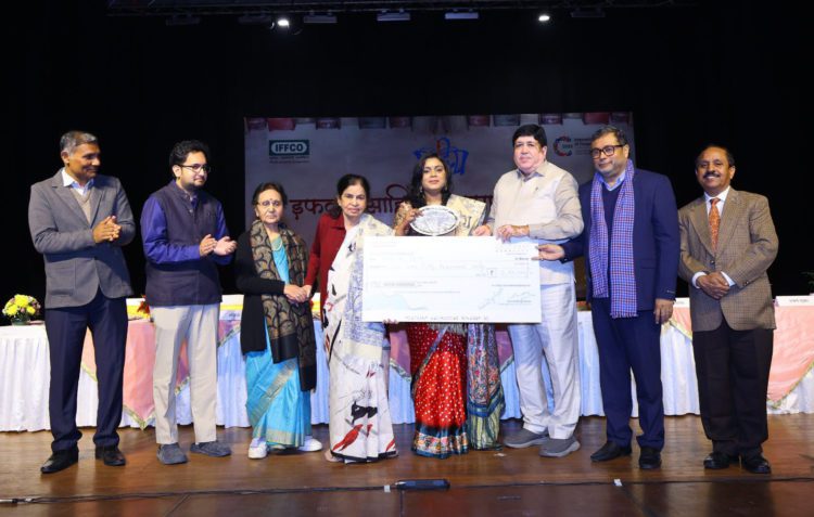 IFFCO confers Sahitya Samman; Sanghani highlights Co-op’s Cultural Mission