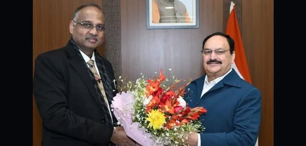 KRIBHCO MD meets Union Minister J. P. Nadda