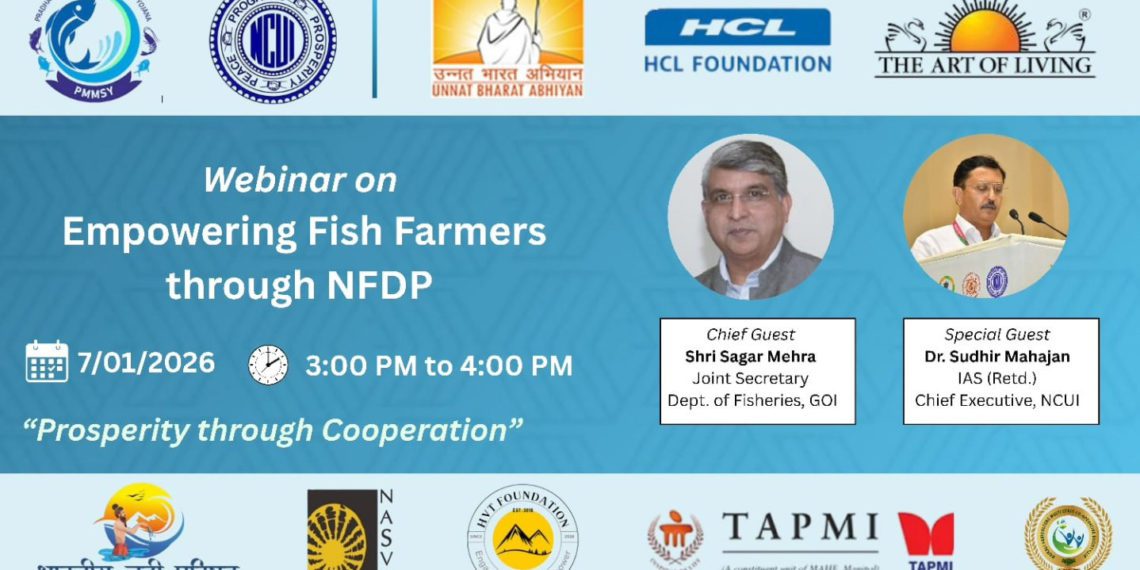 NCUI to hold national webinar on empowering fish farmers