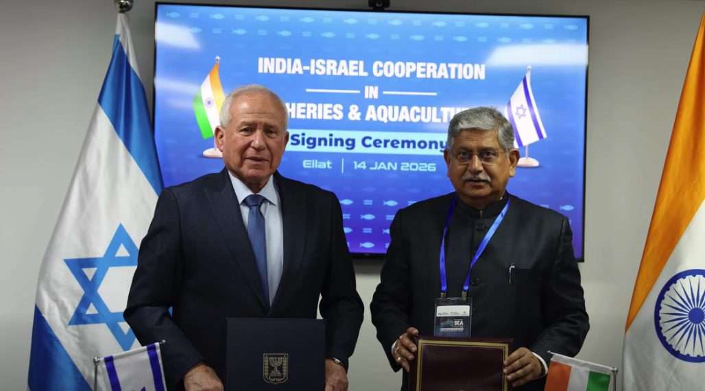 India, Israel sign pact to deepen Fisheries, Aquaculture