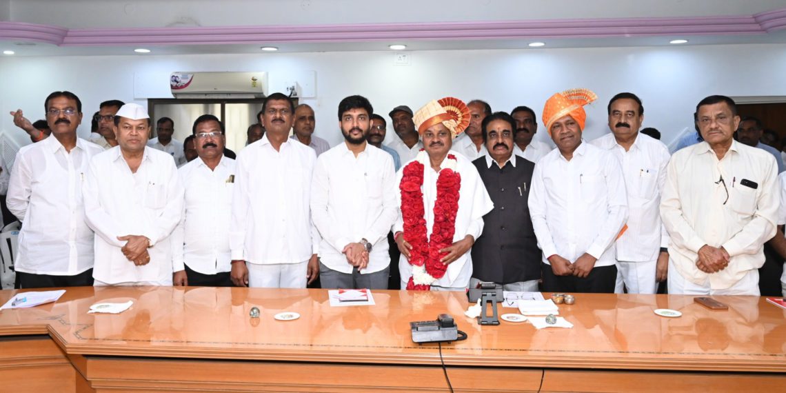 Bapu elected Vice Chairman of Sahakarmaharshi Sugar Factory