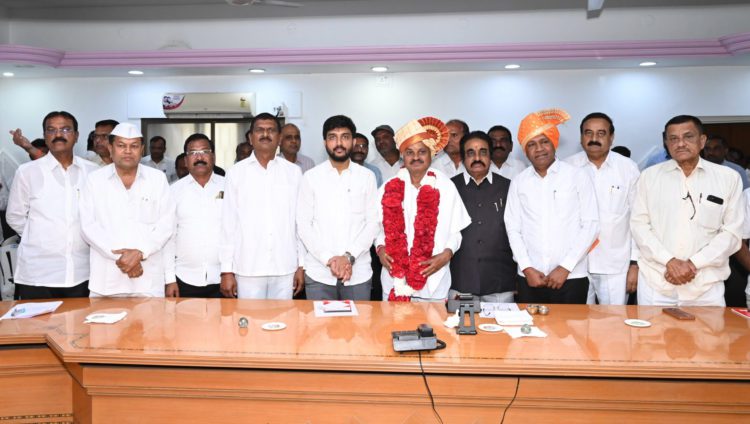 Bapu elected Vice Chairman of Sahakarmaharshi Sugar Factory