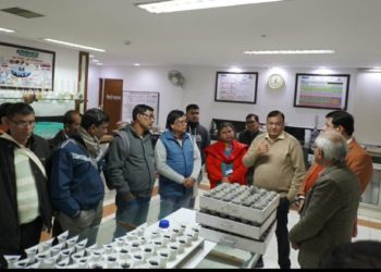 PACS trainees visit KRIBHCO for Practical Exposure