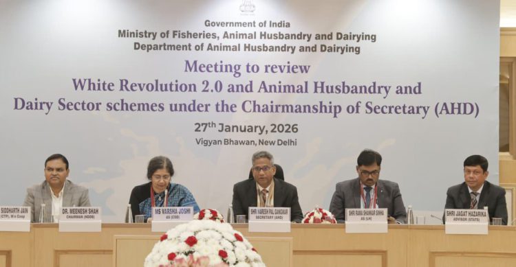 Centre reviews White Revolution 2.0 Progress